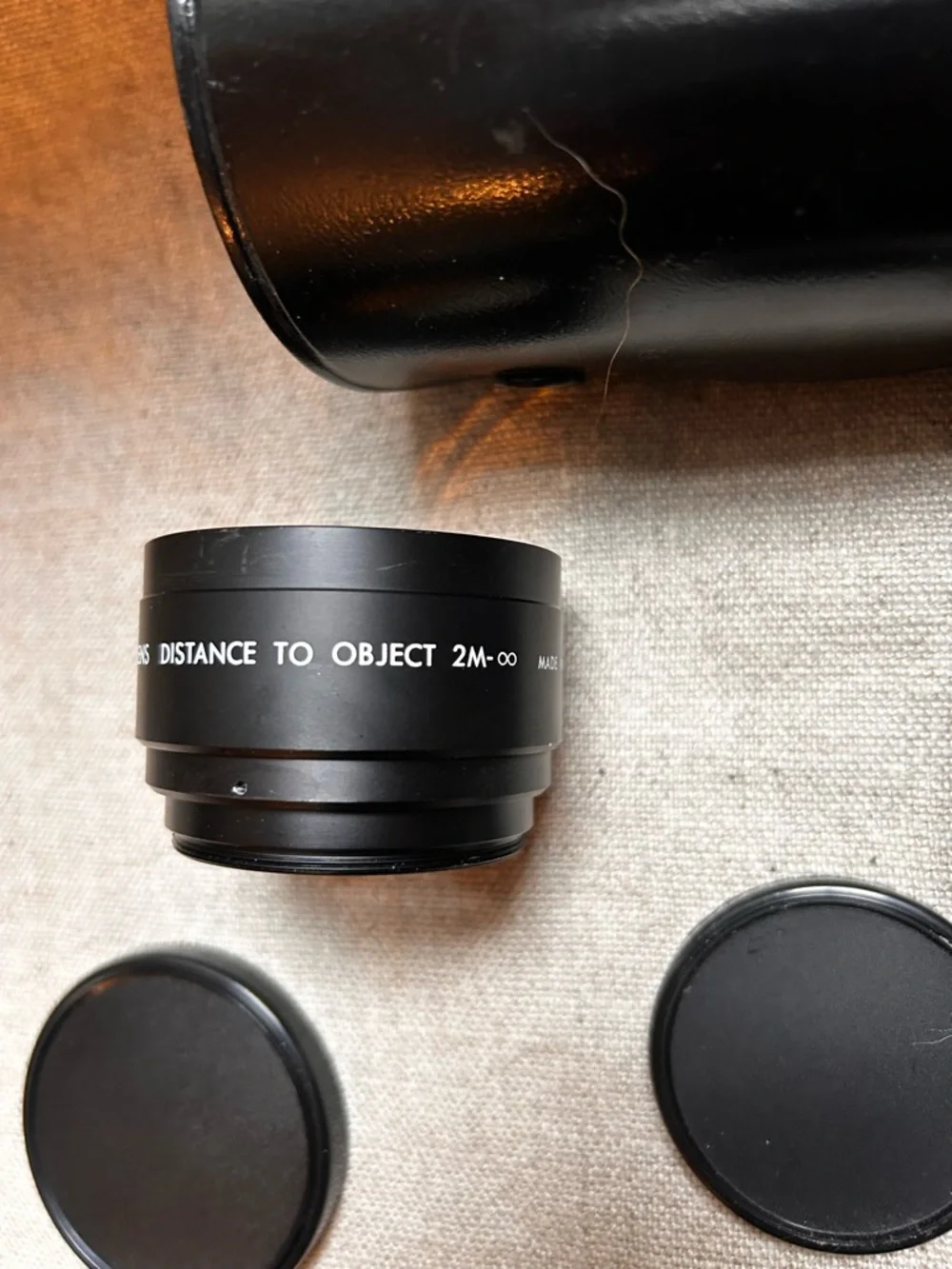 Star-D Aux Telephoto and Wide-angle lenses. Dist. to object 2M—♾️.